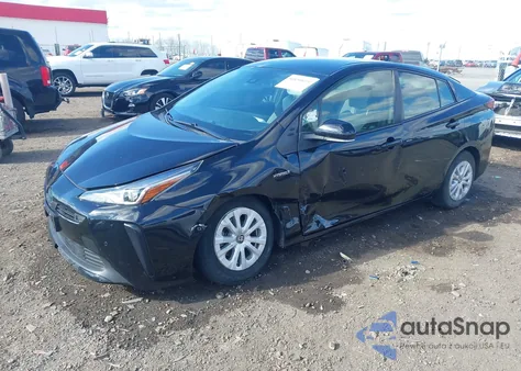 2022 Toyota Prius Le from USA, damaged, VIN JTDKAMFU9N3173142